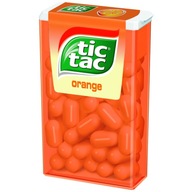 Balenie 12 kusov Tic Tac oranžové dražé 12 x 18 g