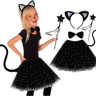 Súprava KITTY CAT STARS DRESS DRESS TUTU