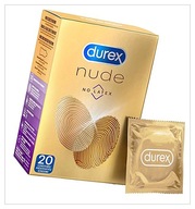 BEZLATEXOVÉ KONDÓMY 20 KS DUREX NUDE BEZ LATEXU