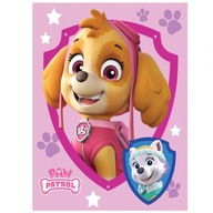 Fleecová deka 130x170 Paw Patrol ružová