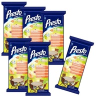 6x Presto Utility Cloths na čistenie nábytku 2in1 Peach & melón