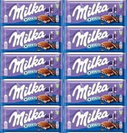 Milka Oreo 100g mliečna čokoláda x10