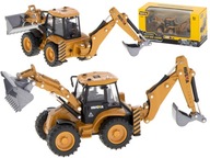 RÝPADLO NAKLADAČ BULLDOZER S LYŽICOM KOVOVÝ MODEL