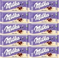 Milka mliečna čokoláda Bubbly Milk & White 95g x10