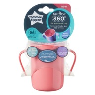 Tommee Tippee EASIFLOW hrnček 360° 200 ml, 6m+ ružový