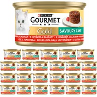 Gourmet Gold hovädzie s paradajkami 24x85g