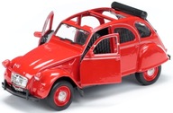 VOZIDLO WELLY METAL CITROEN 2CV VOZIDLO S OTVORENÝMI DVERMI ZBERATEĽSKÝ MODEL