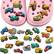 ODZNAKOVÝ ŠTÍTOK NA OBUV CROCS CROCS ORNAMENT CARS AUTOŽERIAV 20