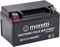 BATÉRIA GÉLOVÉHO SKÚTRU MTX7A-BS 12V MORETTI