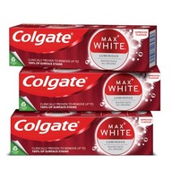 COLGATE MAXWHITE LUMINOUS bieliaca pasta 3x75ml