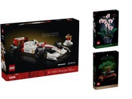 LEGO Icons 10330 McLaren MP4/4 a Ayrton Senna + DVE SKVELÉ SÚPRAVY!