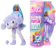 Bábika Barbie Cutie Reveal Purple Poodle Dog