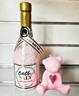 Glamour set CHAMPAGNE Candle BEAR