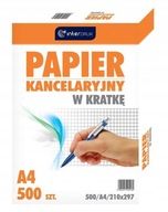 Kancelársky papier INTERDRUK A4, mriežka, 500 listov