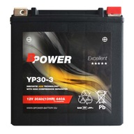 BPower AGM YP3012V 30Ah 440A YIX30L-BS