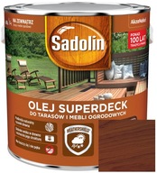 SADOLIN SUPERDECK OLEJ NA TEK TERASU 2,5L