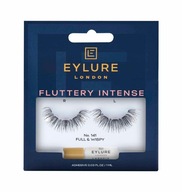 Eylure Fluttery Intense Lashes umelé mihalnice s lepidlom, dvojitý efekt P1