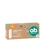 Organické TAMPÓNY Plastic Free Natural Protection - O.b. Organické skvelé