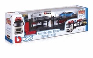 Page Fire Multicar Carrier Mercedens 1:43 BBURAGO