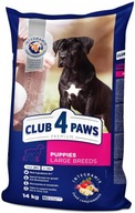 CLUB 4 PAWS suché krmivo pre šteňatá veľkých plemien 14 kg