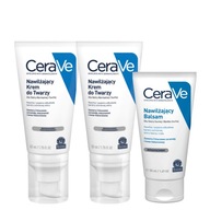 CeraVe hydratačný krém na tvár pre normálnu a suchú pleť 52 ml x2