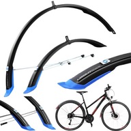 SIMPLA 28'' UBIQUIT blatníky na bicykle pre mestské bicykle Full Black č