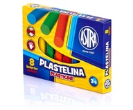 Plastelína Astra, 8 farieb (83814902)