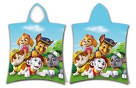 Paw Patrol - Plavecké pončo pre deti 50 x 115 cm 34413