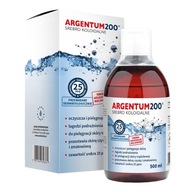 AURA HERBALS Koloidné striebro 25 ppm Tonikum 500 ml