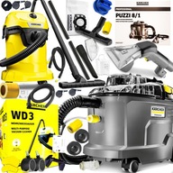 KARCHER PUZZI 8/1 UMÝVACÍ VYSÁVAČ + WD3 VYSÁVAČ