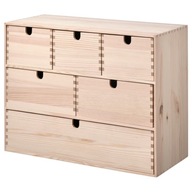 IKEA MOPPE Mini komoda borovica 42x18x32 cm