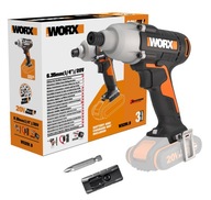 Rázový uťahovák WORX WX219.9 170Nm s LED 20V