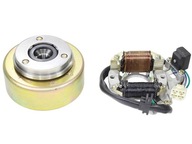 ZAPAĽOVACIE ZARIADENIE ATV 110 125 STATOR 2 CIEVKY + MAGNETOVÁ ZAPALOVAČ BENDIKS KPL