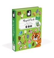 Magnetické puzzle Janod Magnetibook zvieratká