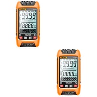 2PCS Digital Multimeter Tester Tester Volt AMP