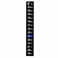 Trixie Nalepovací teplomer 13cm 18-34C