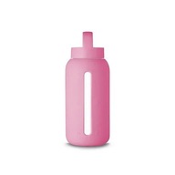 Sklenená fľaša na vodu - Flamingo Pink - 720 ml - Muuki