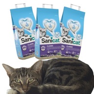 Podstielka pre mačky Sanicat Lavender 3 x 10L