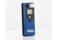 AlcoForce EVO alkohol tester, farby: šedá modrá strieborná