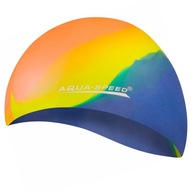 Dámska pánska plavecká čiapka pre deti, silikón, športové farby