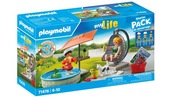 PLAYMOBIL 71476 Starter Pack Vodná zábava v záhrade City Life bazén