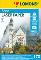 Saténový papier pre laserové tlačiarne A3 170g