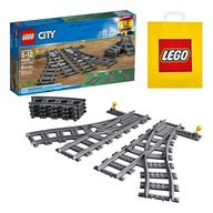 LEGO City - Železničné výhybky (60238) Vlakové koľaje