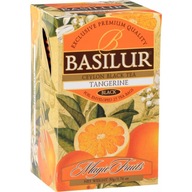 Basilur Tangerine čierny čaj vo vrecúškach 25x2g