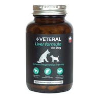 Doplnok stravy VETERAL Liver Formula Dog pre psiu pečeň