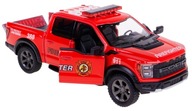 FORD F-150 RAPTOR 2022 1:46 FIRE METAL DRIVE KINSMART