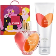 AVON LOV U PRIPOJENÁ KOZMETICKÁ SÚPRAVA DARČEKOVÝ PARFUMOVANÁ VODA + ZADARMO