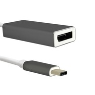 Qoltec adaptér USB 3.1 Type C samec DisplayPort f