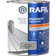 Rafil RADACH Farba na strechu 0,75l Ral7040 polomat