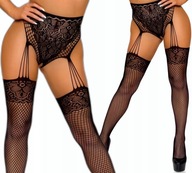 Erotické spodné nohavice Bodystocking Open Step Pančuchy Sexuálny outfit